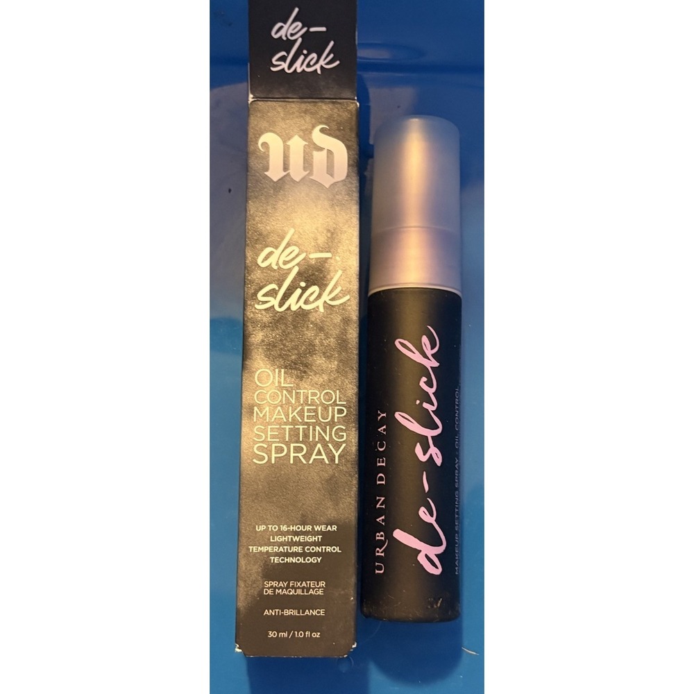 Urban Decay de slick Oil Control Makeup Setting Spray 1.0 fl oz 30ml Brand New!!